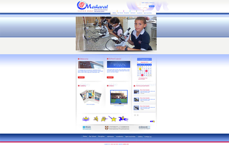 Maharat Super Schools Website