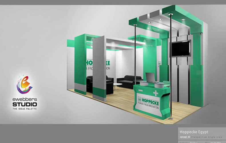 HOPPECKE 3D Exhibition Booth Design